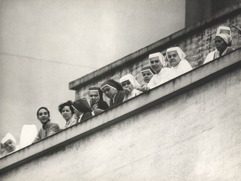 Participação feminina em manifestação estudantil contra a Ditadura Militar brasileira, em 1968